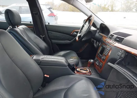 2002 Mercedes-Benz S 500 from USA, damaged, VIN WDBNG75J22A297778